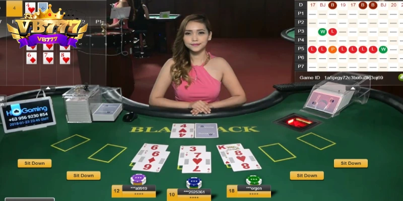Blackjack VB777, bầu không khí sôi động, đậm chất casino Blackjack VB777, bầu không khí sôi động, đậm chất casino