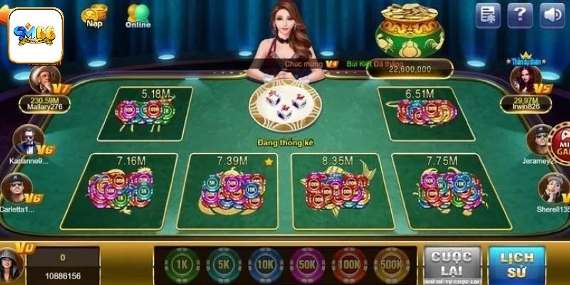 Quy tắc chơi bầu cua SM66