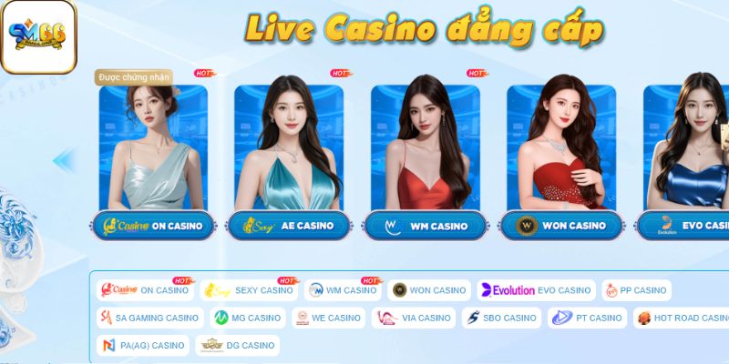 Casino live đẳng cấp